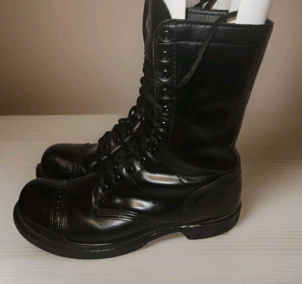 Corcoran Men's 10" Leather Jump Boots 975 *Made in USA* Black Size 9.5D